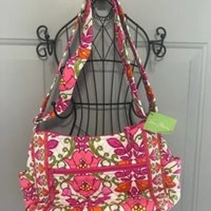 Vera Bradley Shoulder Bag in Lilli Bell Floral Tulips Print